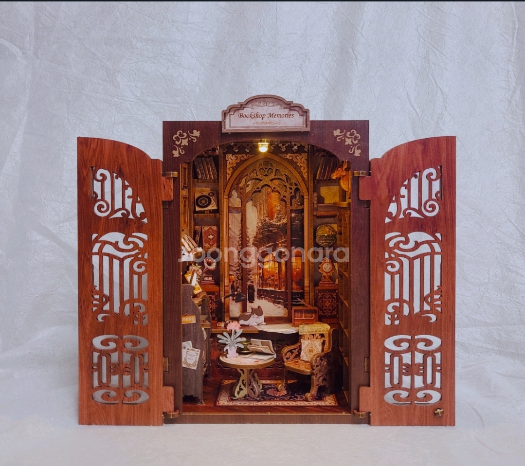 DIY 미니어처하우스 완성품 (LED)