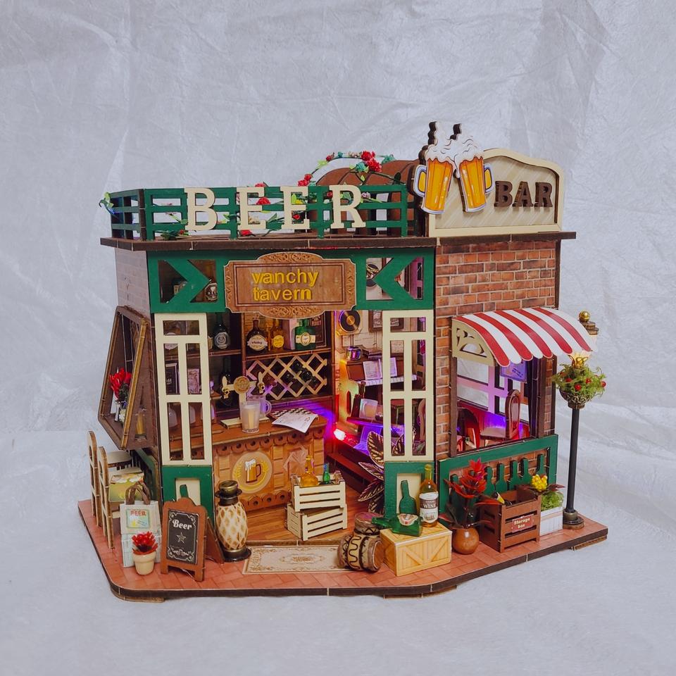 DIY 미니어처하우스 완성품 (LED)