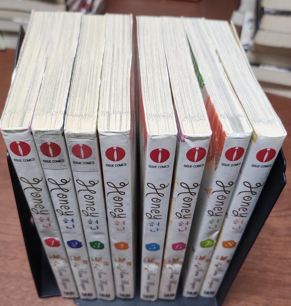 [만화책/중고]허니 Honey 1~8권(완결)/무료배송