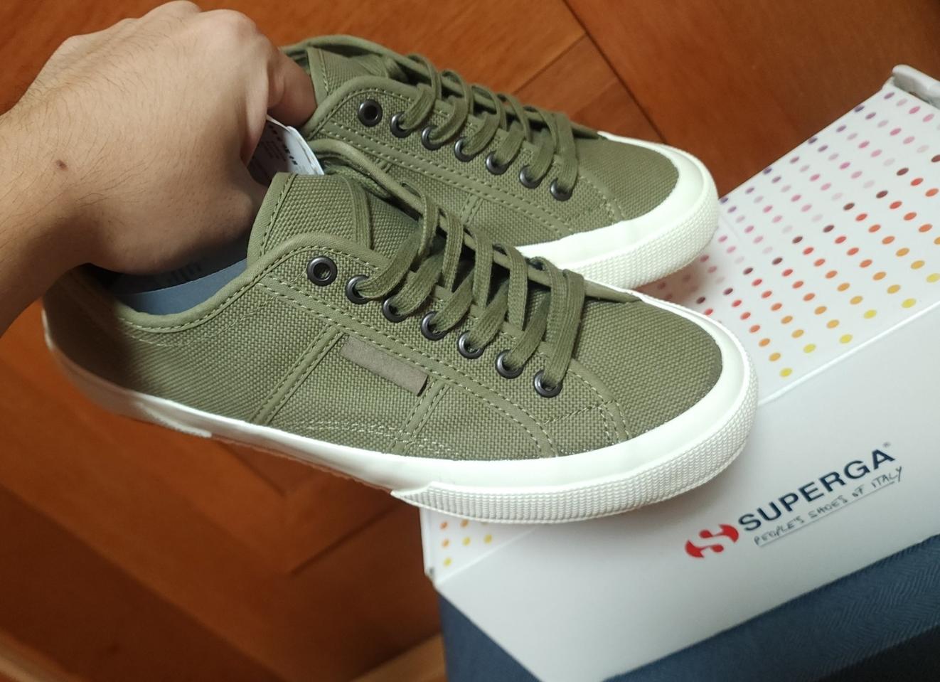 슈페르가 255 265 스니커즈 운동화 새상품 컨버스