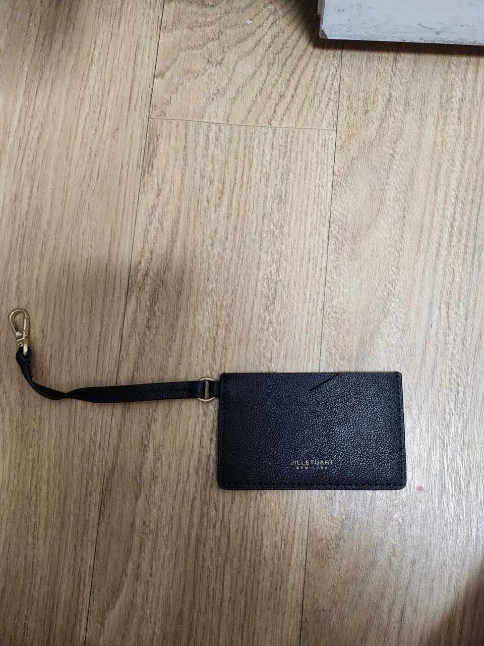질스튜어트 블랙 카드지갑
