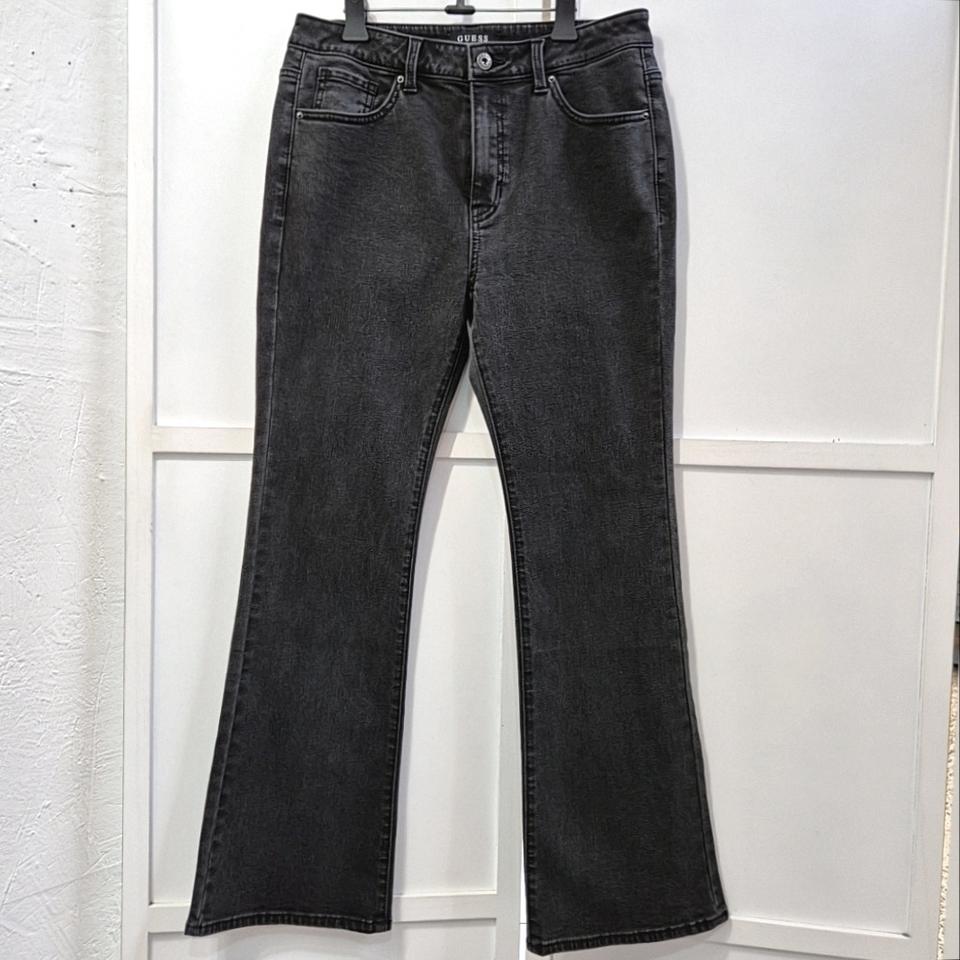 게스 흑청 부츠컷 데님팬츠 29