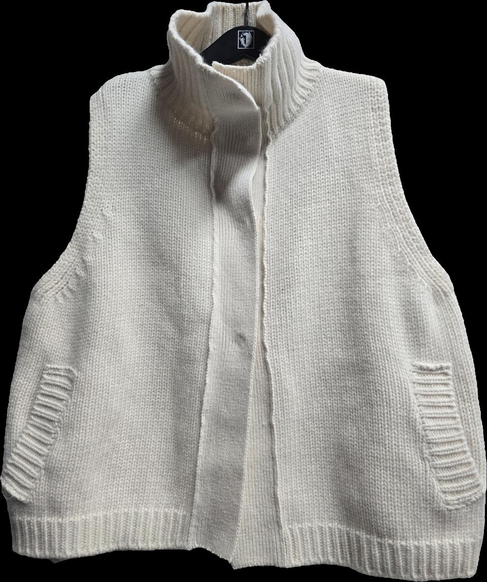 모어덴예스터데이 울 니트 하이넥 베스트 Free