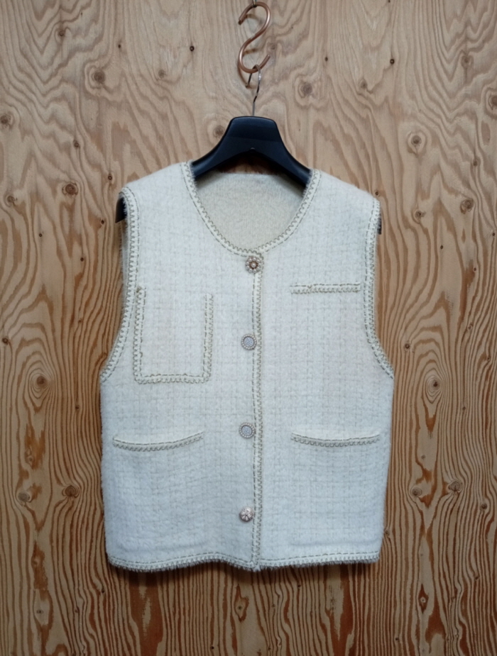 더아이잗 트위드 베스트 