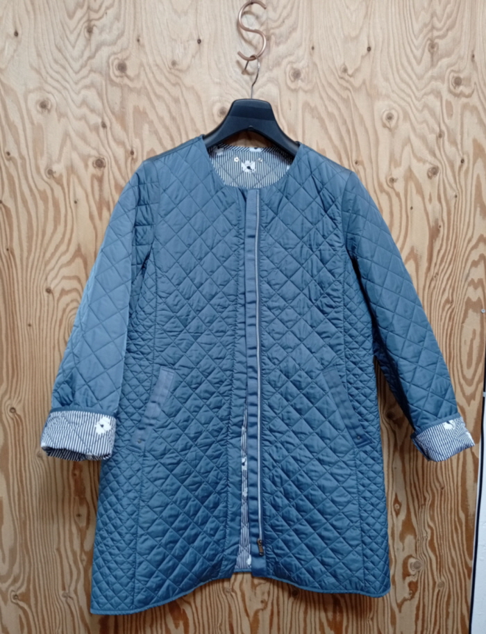 잭니클라우스 블루 퀼팅 하프 쟈켓 95