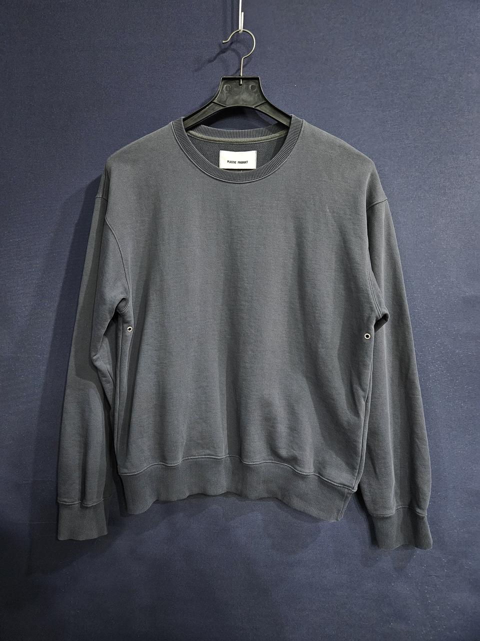 플라스틱 프로덕트 다크그레이 남성 오버핏 95~100 맨투맨