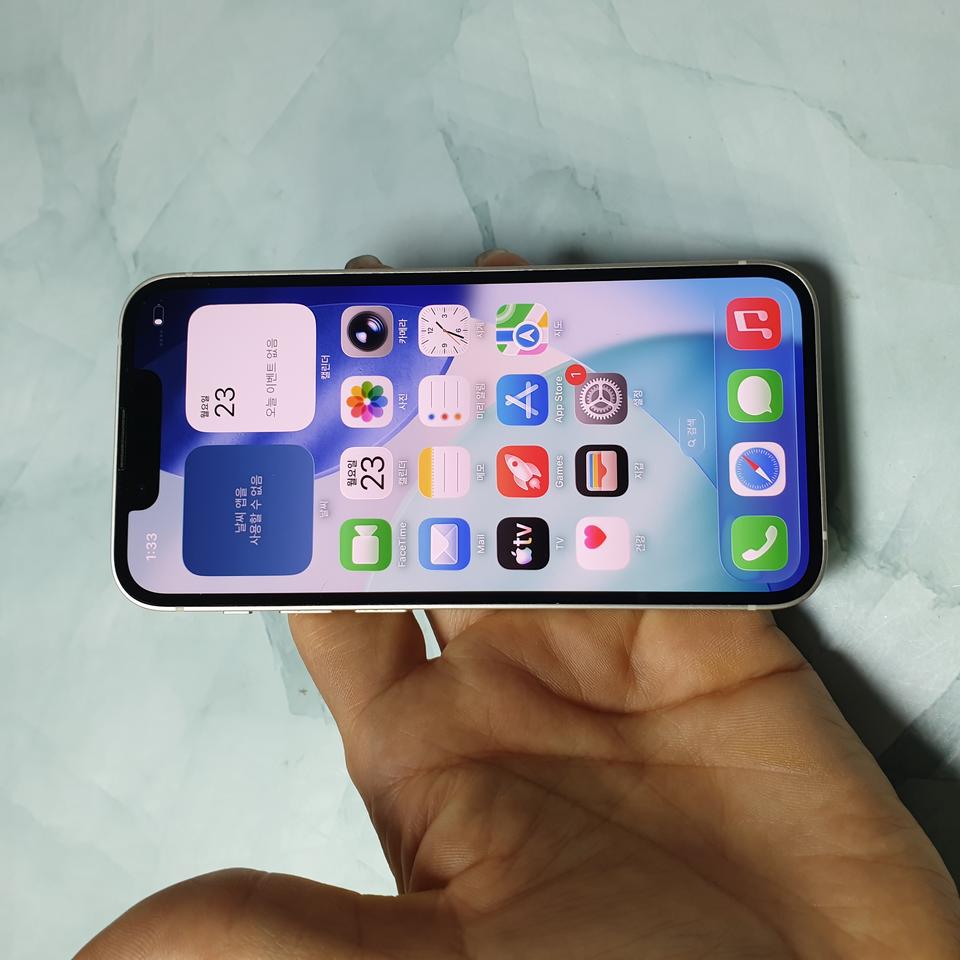 아이폰13미니 화이트 128G A급 판매합니다