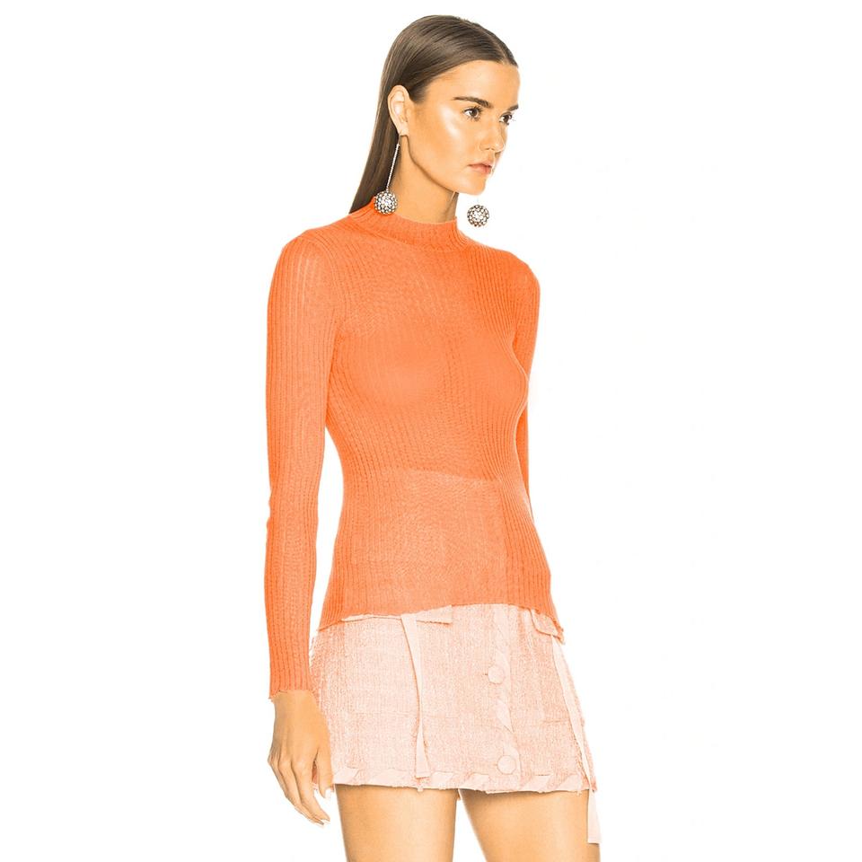 MSGM 골지 니트 탑