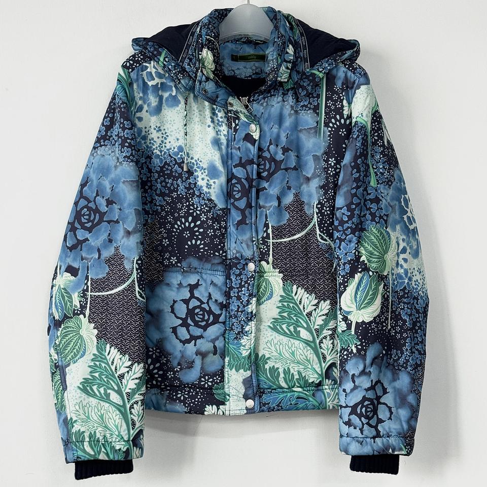 오일릴리 후드 패딩 점퍼