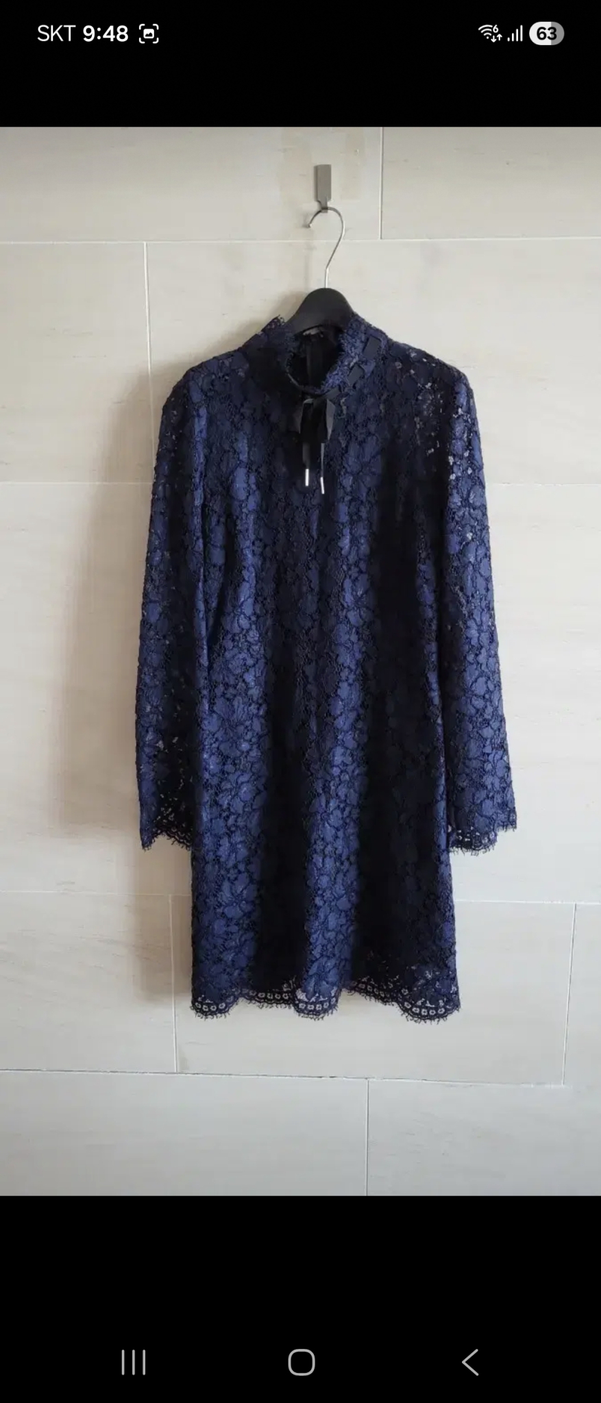 (정품) sandro(20ss)레이스 원핏