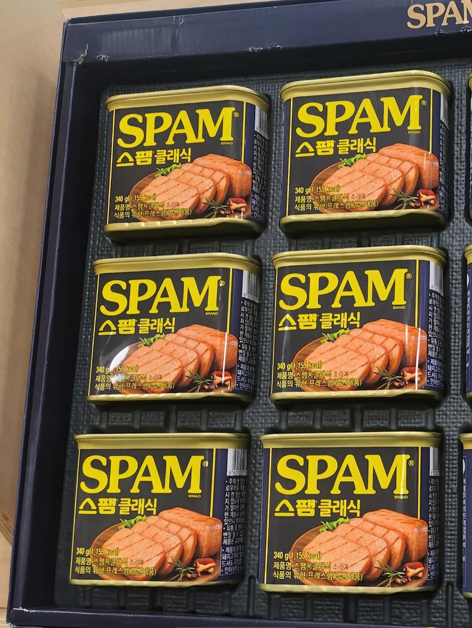 당일발송)6개.스팸340g