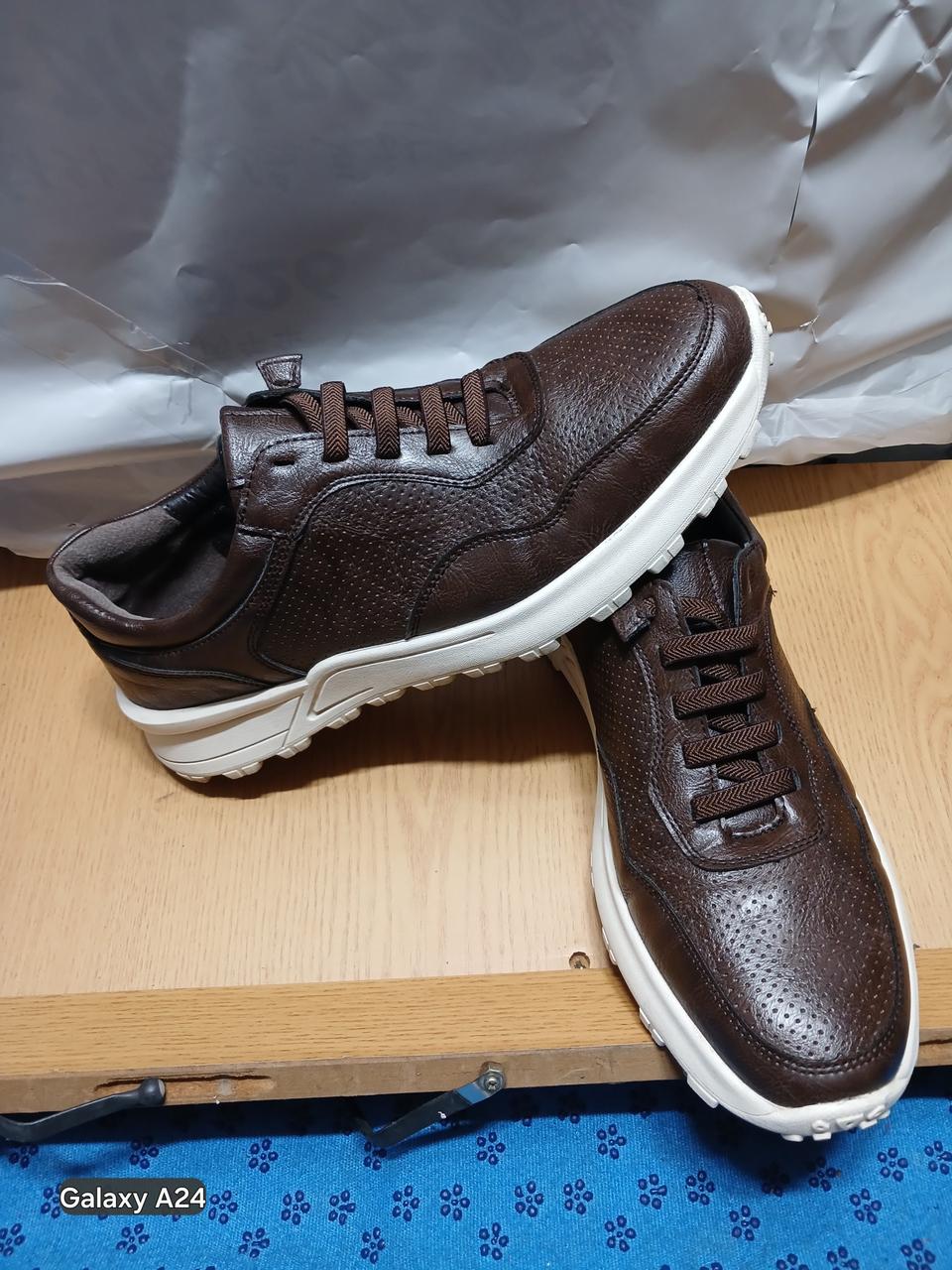 265mm m.mook 남성 가죽 스니커즈 (4281)