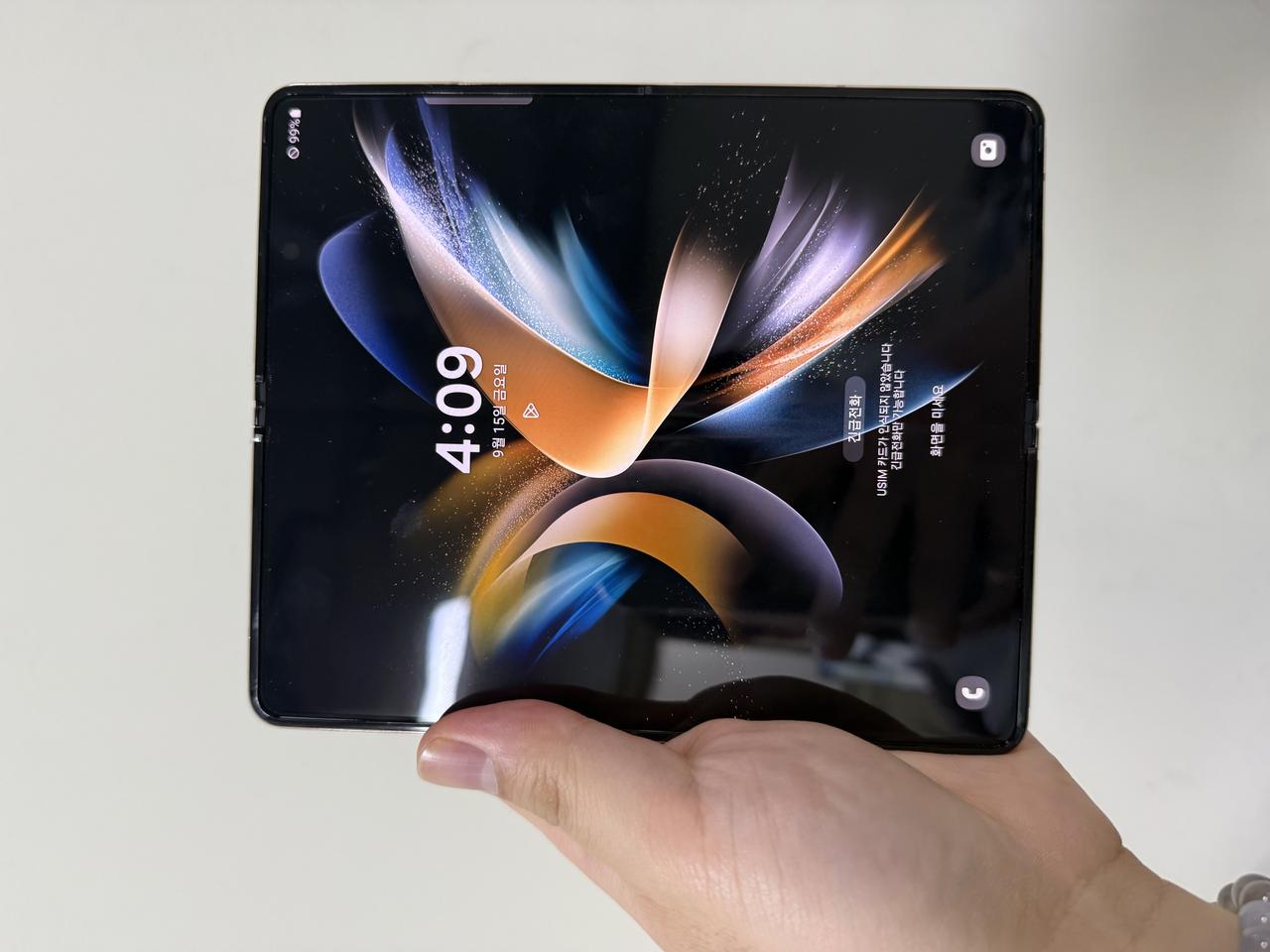 삼성 갤럭시폴드4 실버 256G