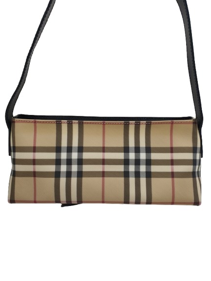 버버리 노바체크 바게트백