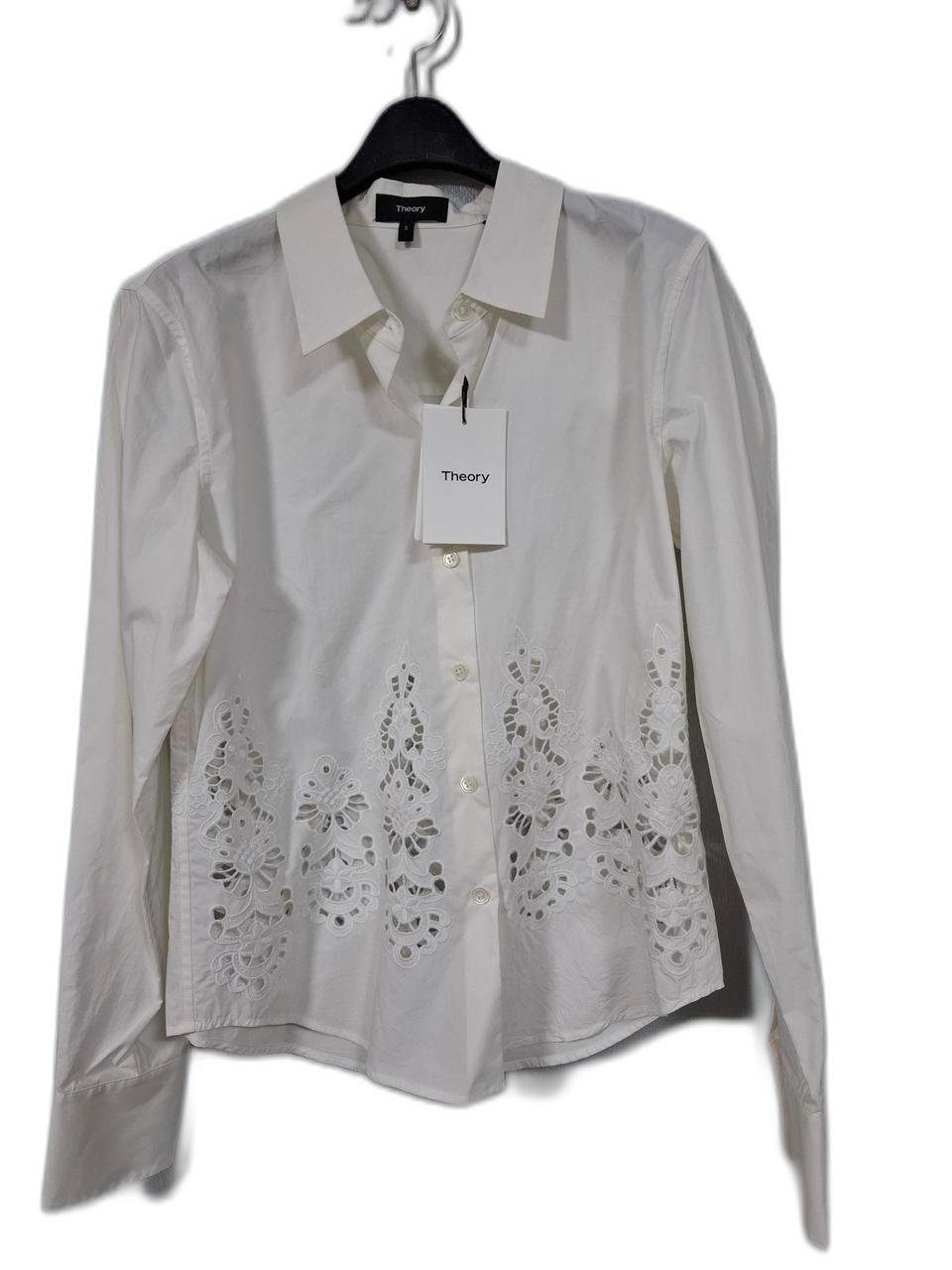 띠어리 레이스 긴팔남방