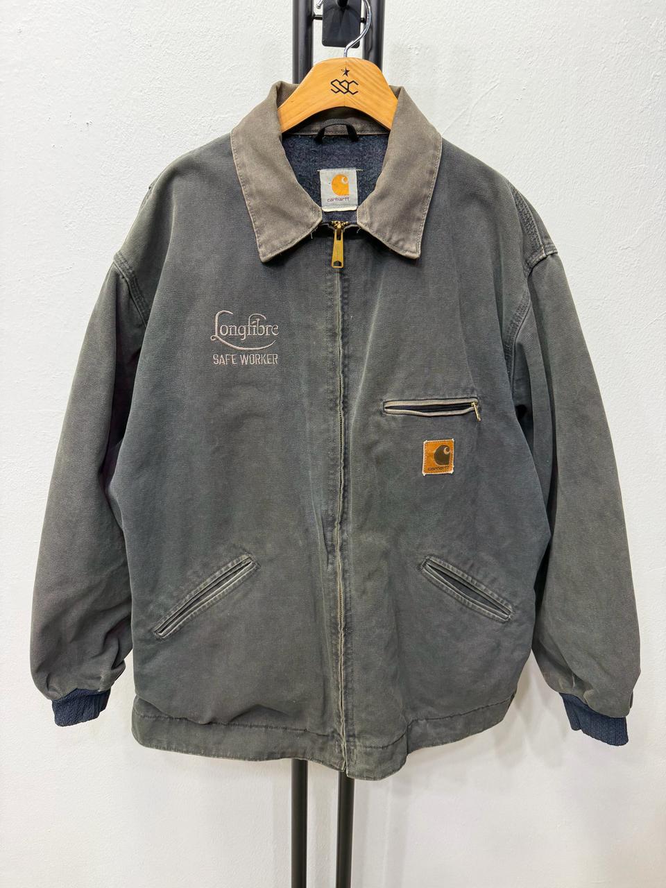 정품) 칼하트 디트로이트 j97 롱기브르 세이프티 오버 자켓 XL