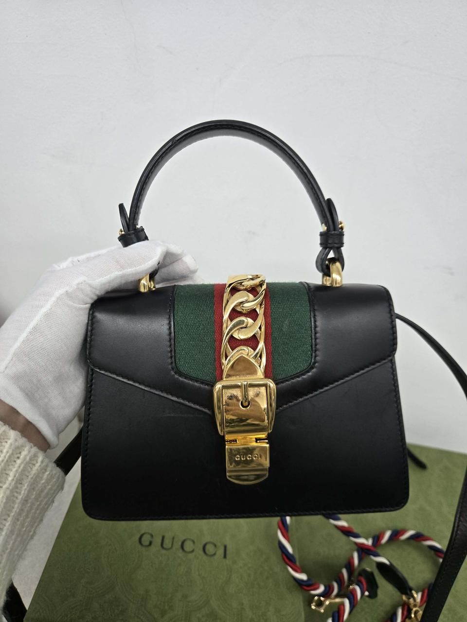 [정품][A급] 구찌 실비백