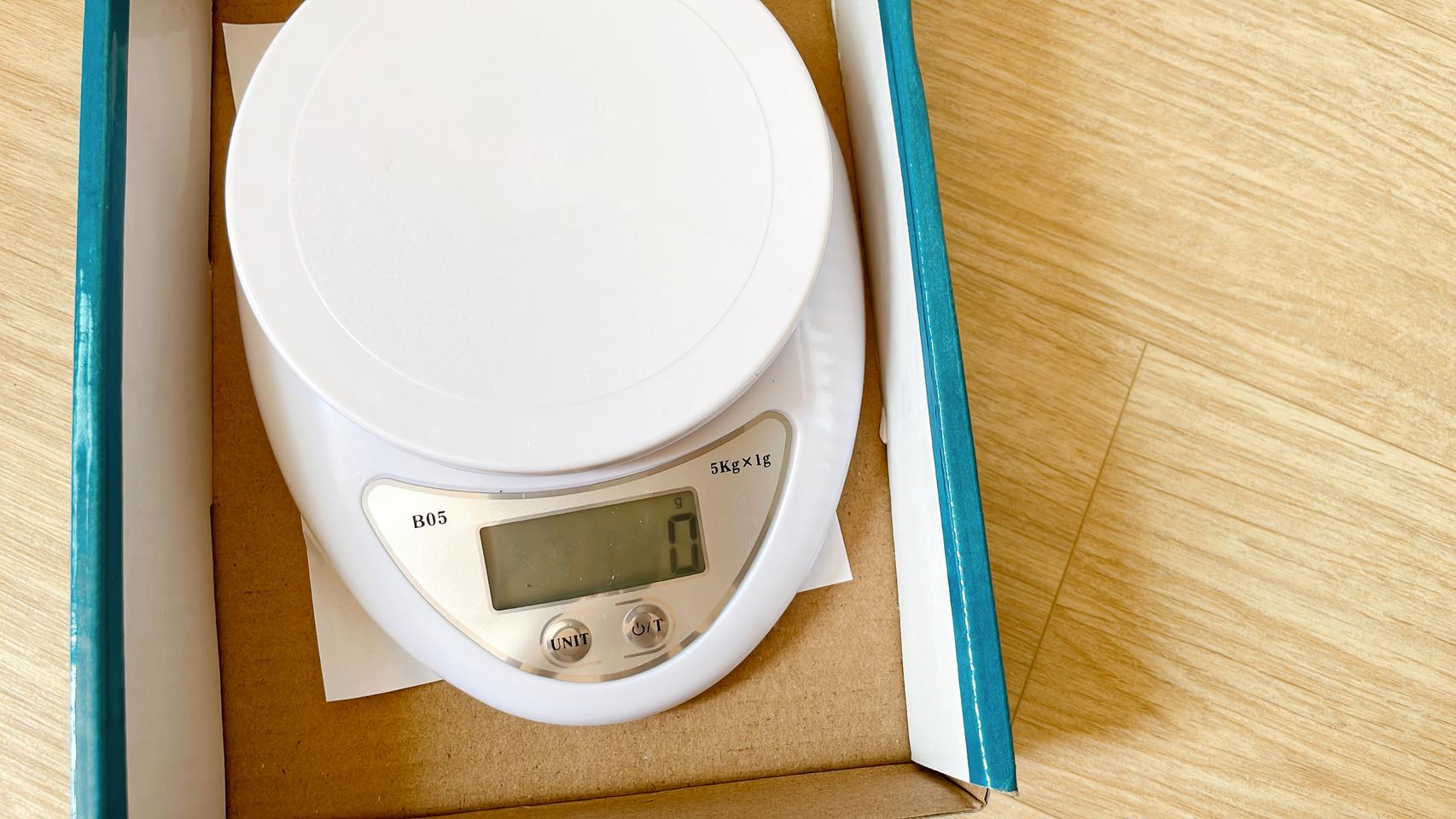 [새상품] LED 휴대용 디지털 주방 저울 그램 단위 소형저울