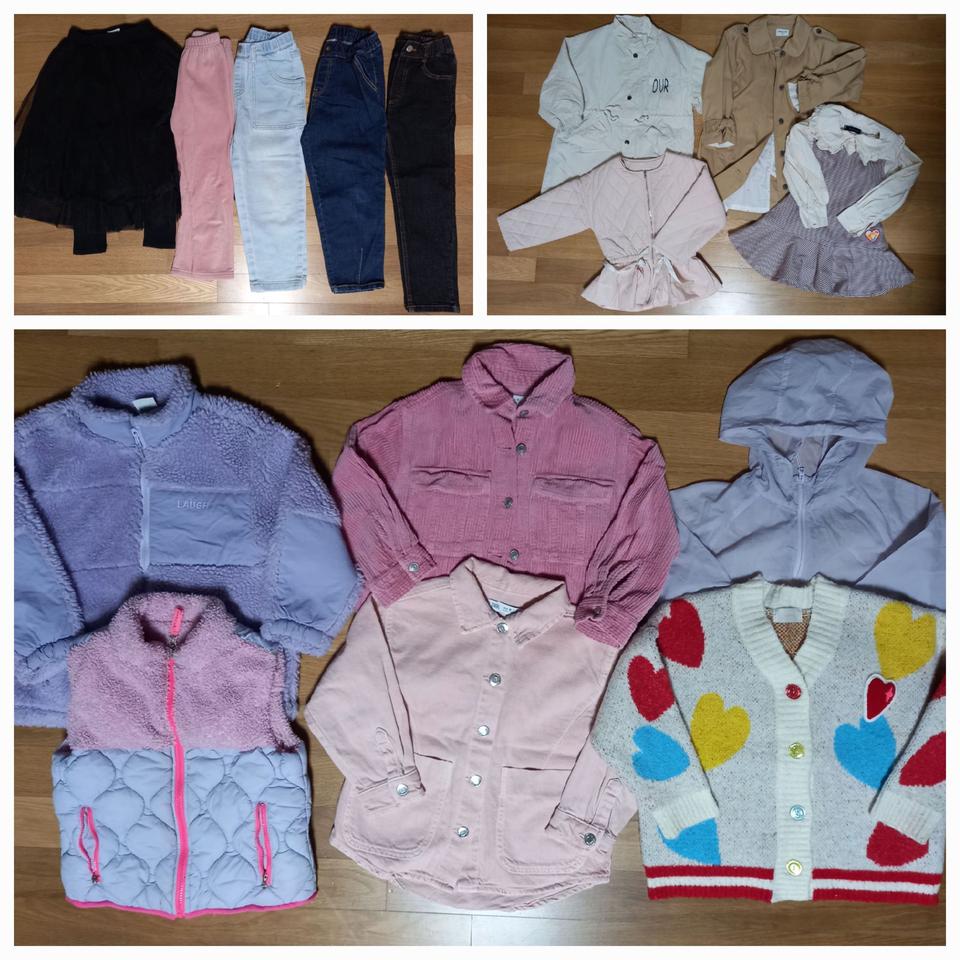 여아 의류 봄가을 일괄 110 120