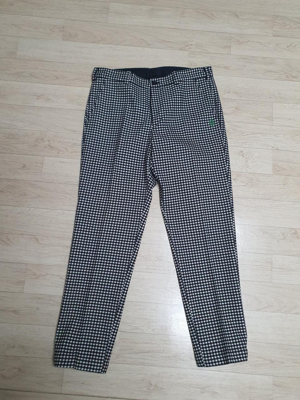 33 까스텔바작 골프 겨울 바지 허리33사이즈 완전좋아요