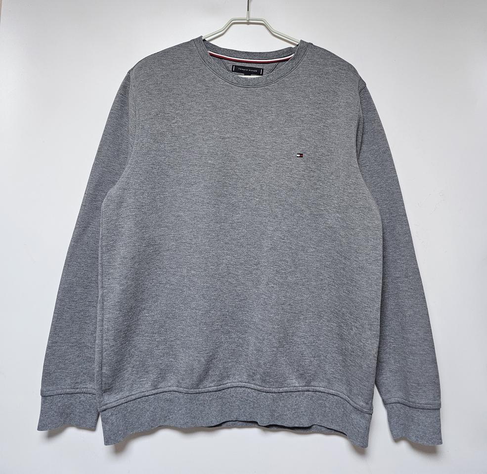 타미힐피거 그레이 맨투맨