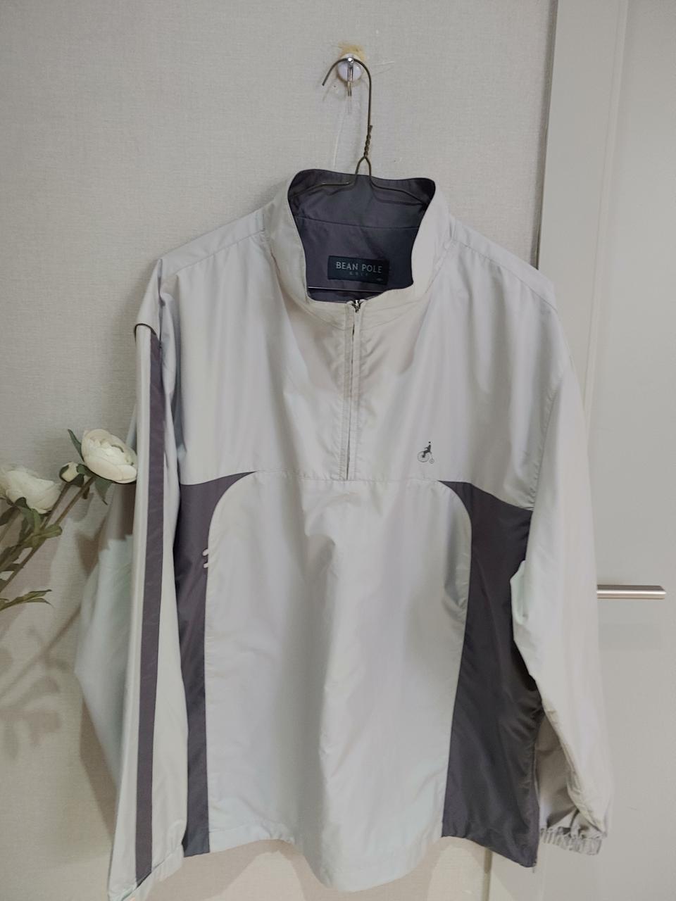 빈폴골프 남성 하프넥 바람막이 100