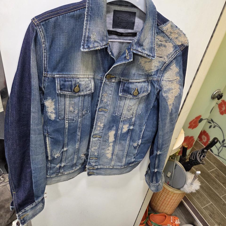 디젤 디스트로이드 데님 자켓