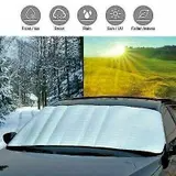 새 차량용 햇빛 양면 유리 선바이저 블라인드 자외선 차 그늘 천막 커버