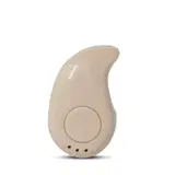 새 살구색 미니 무선 블루투스 이어폰 휴대용 스테레오 헤드셋 운전 음질 