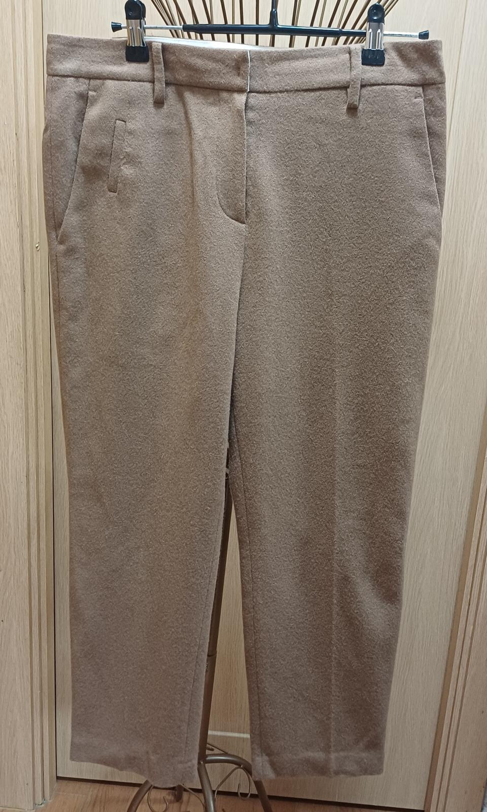 스튜디오 톰보이 울 혼방 모카 브라운 슬랙스 (사이즈 67-92)