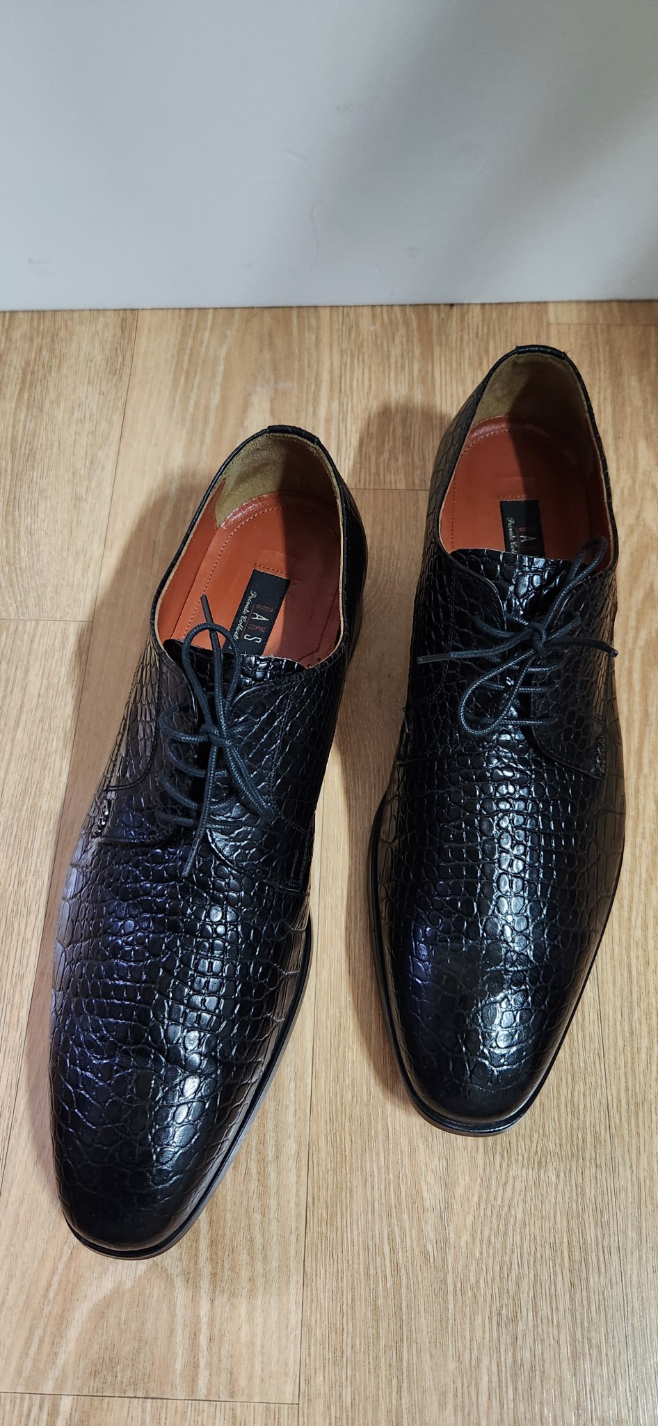 270 닥스구두 악어가죽 패턴 신사화 정장구두