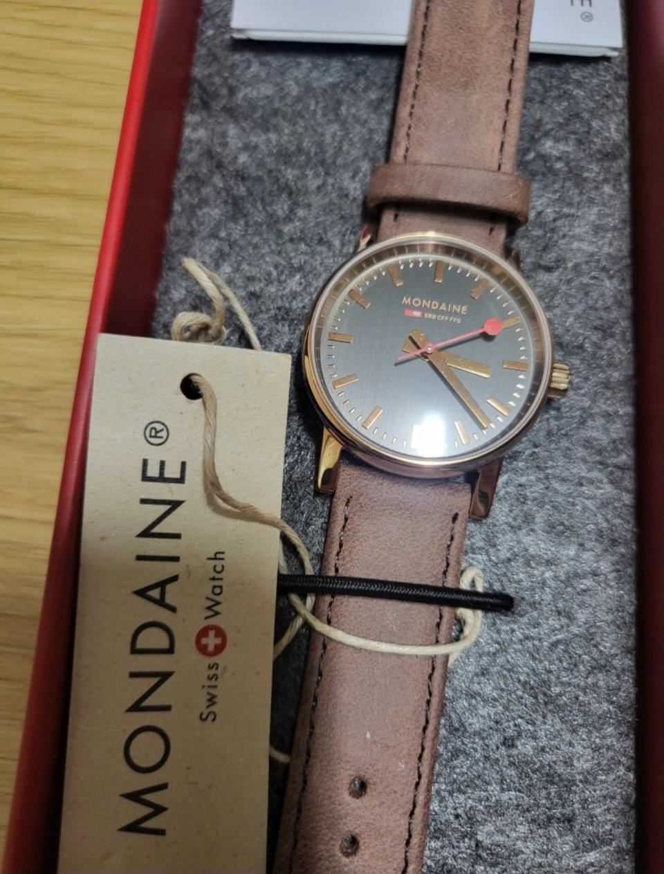 [ 새상품] 몬데인 스위스 시계