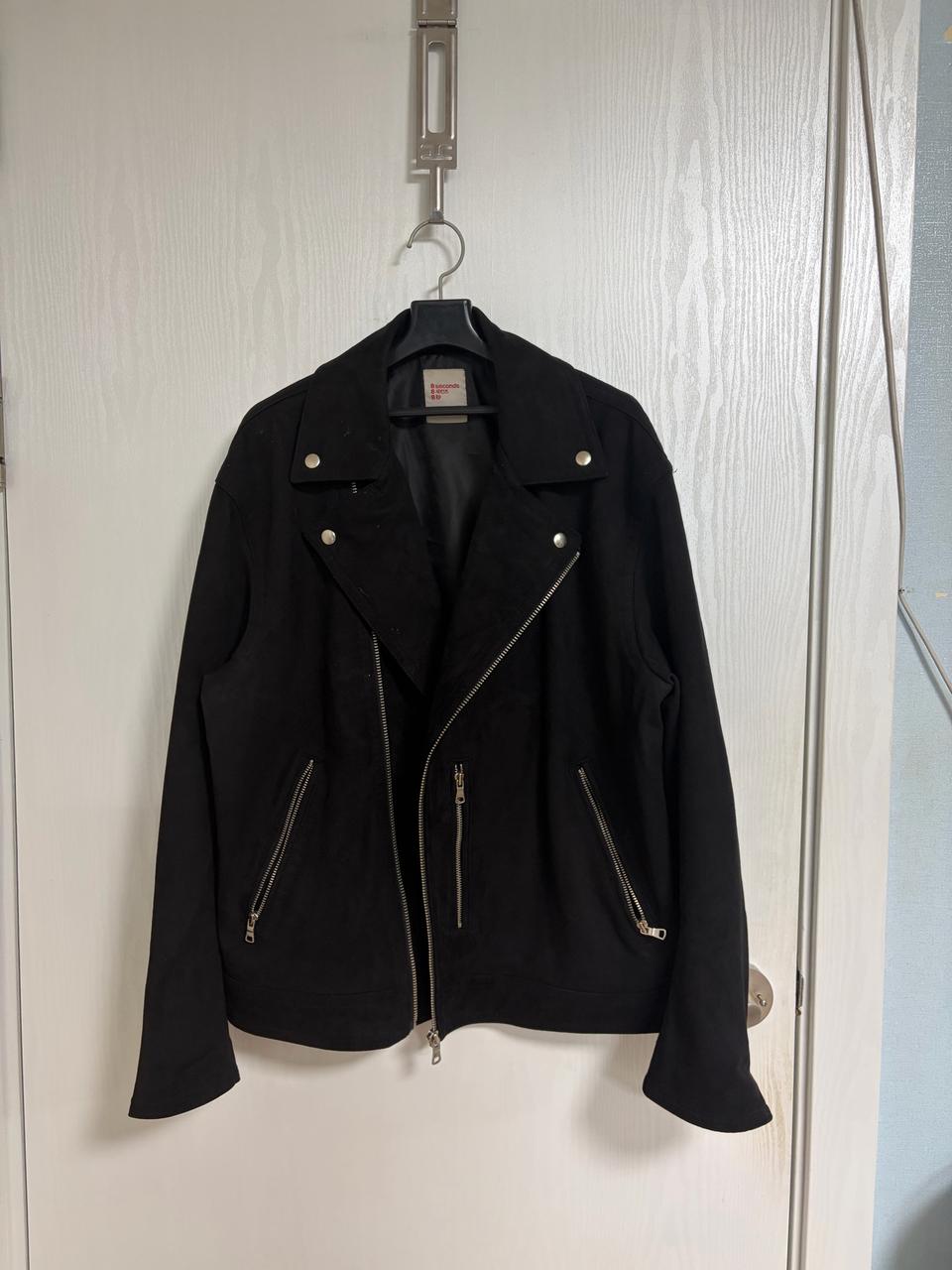 에잇세컨즈 스웨이드 라이더 자켓