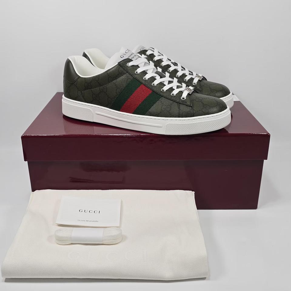 구찌 에이스 웹 스니커즈 ( 265 ) 