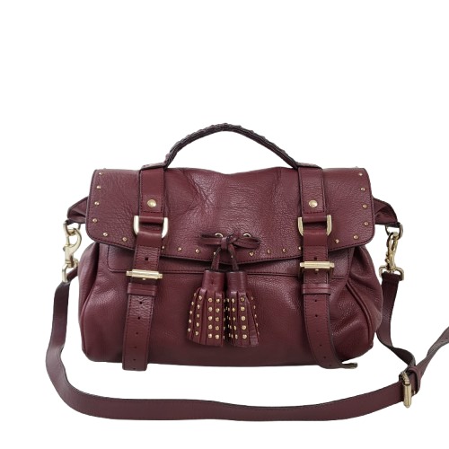 정품 멀버리 태슬 장식 알렉사백 컬렉션 한정판