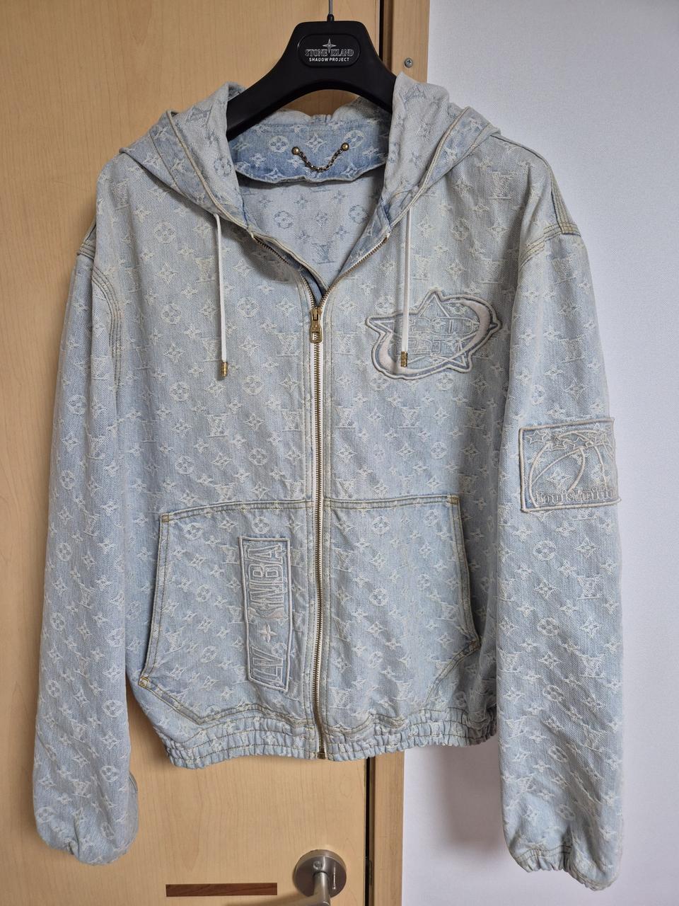 정품)루이비통 NBA 데님자켓 52 105판매