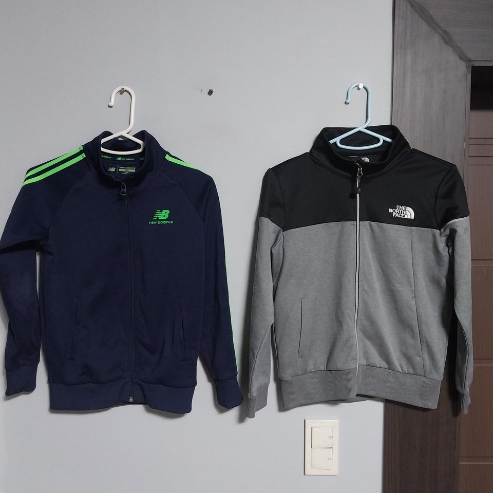 노스페이스 뉴발란스 아동140 두벌