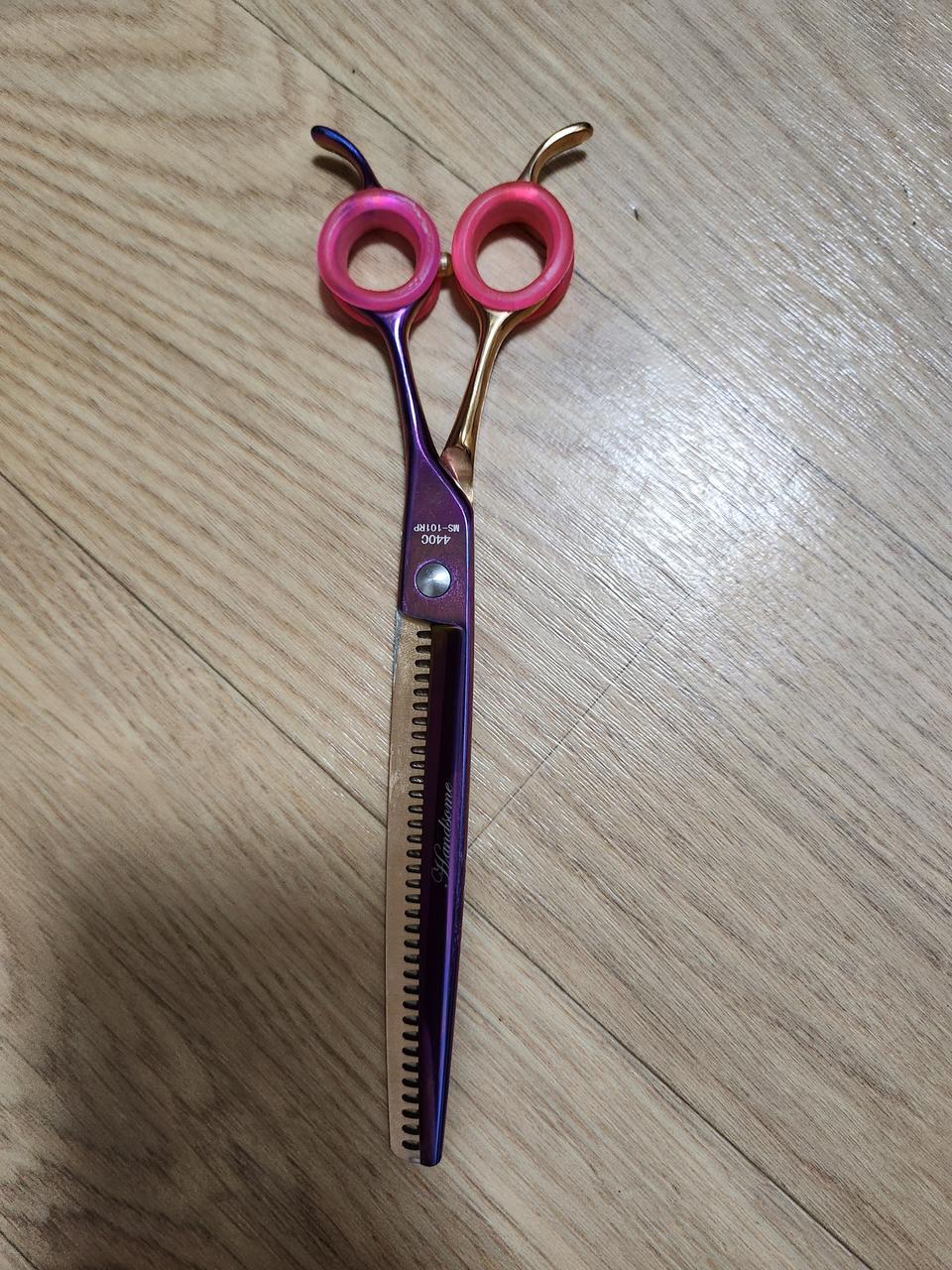 핸섬 440C MS-101MP 미용 요술가위