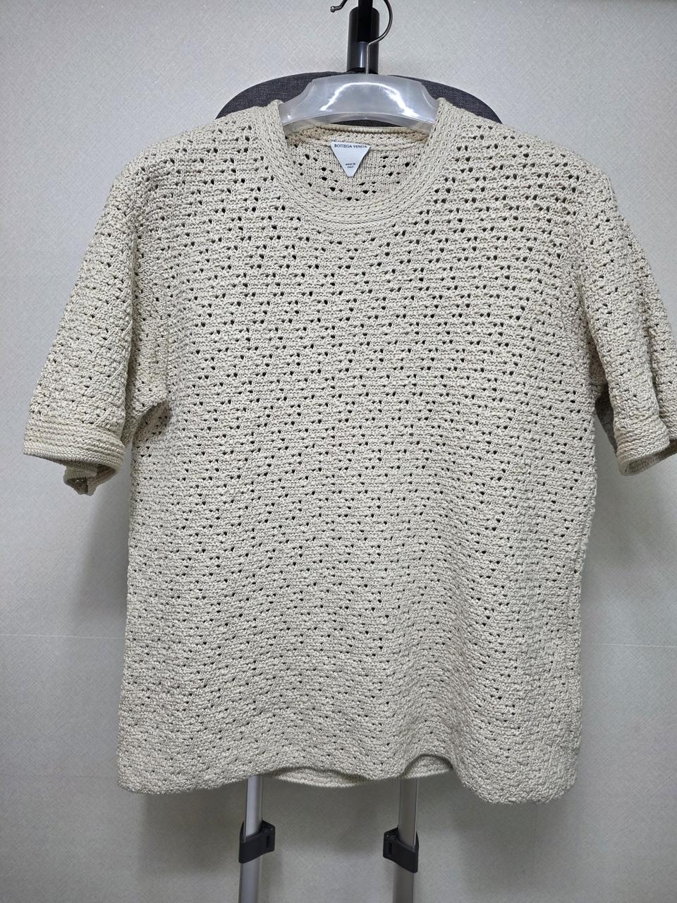 보테가베네타 니트 반팔 티셔츠 국내매장판