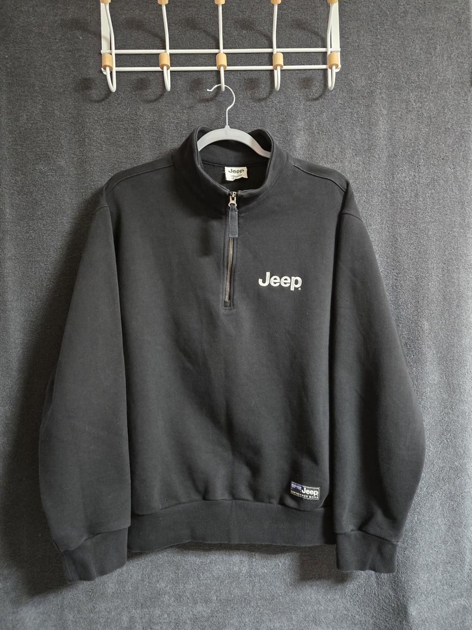 Jeep 남성 반집업 맨투맨 L(100~105)