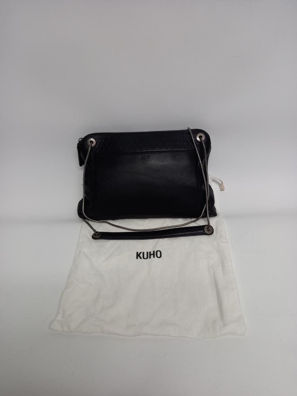 구호 KUHO 블랙 크로스 숄더백