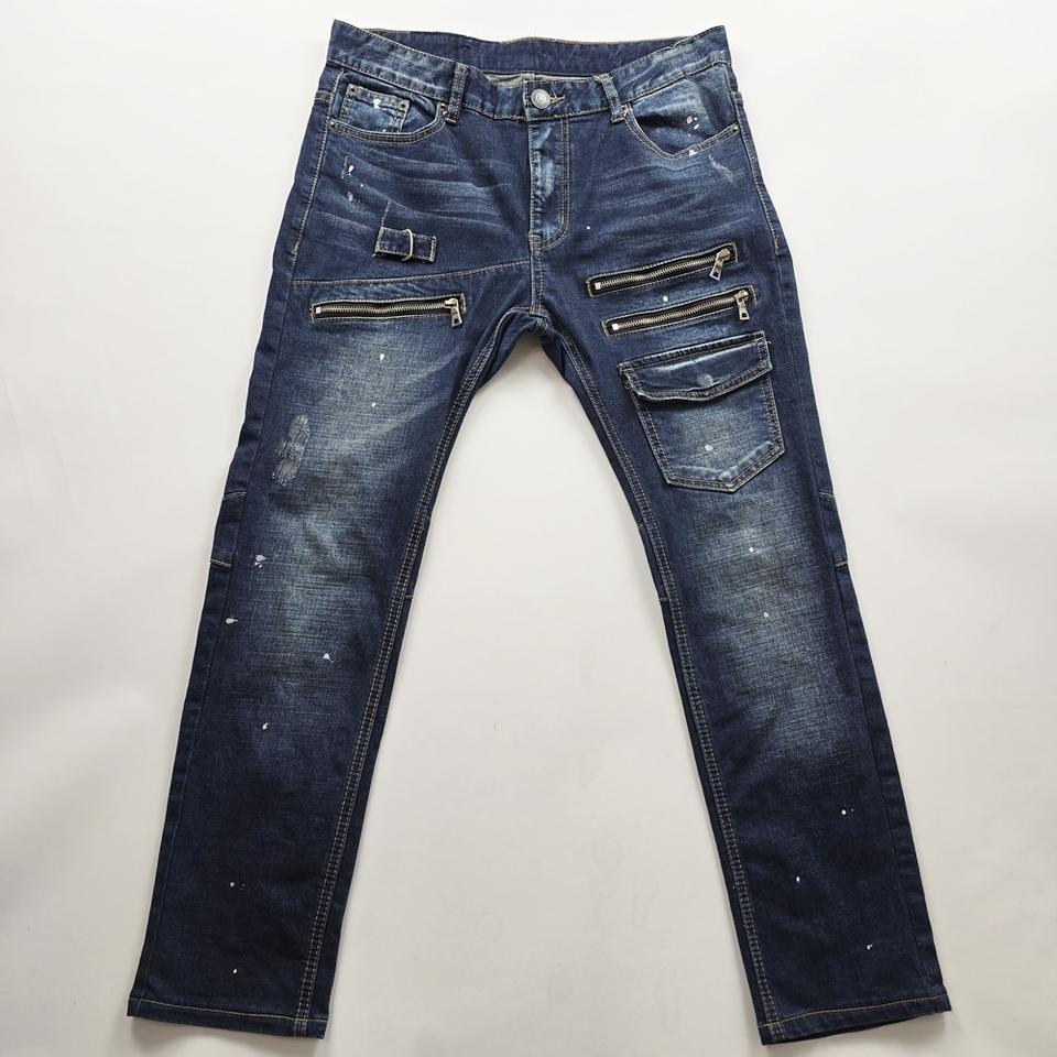 JMC 청바지 바이커진 약스판 사이즈31 R4404