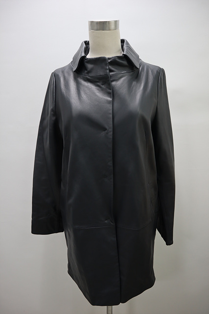 여성 ROBO 로보 양가죽 자켓 똑딱이