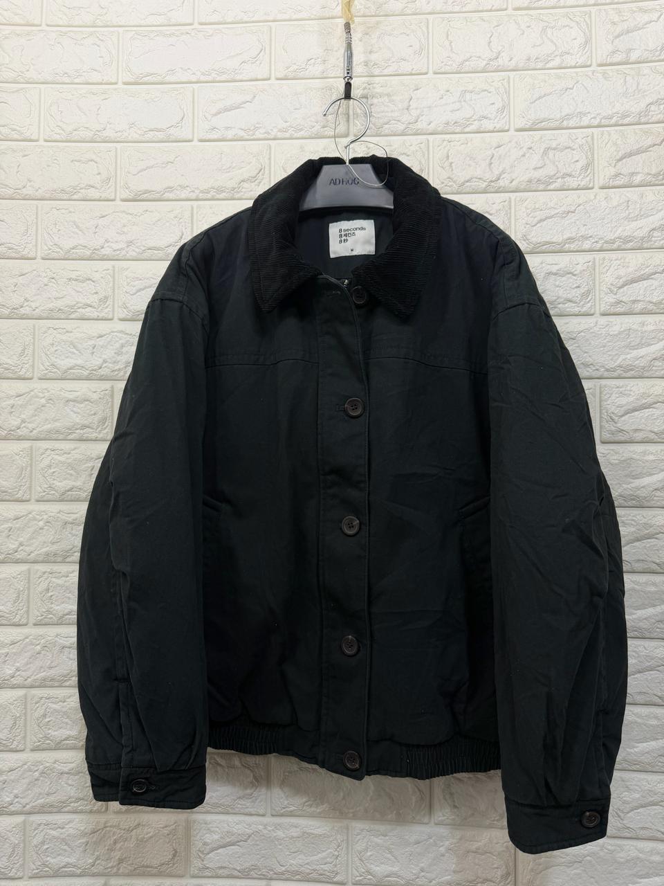 에잇세컨즈 패디드 보머 자켓 M