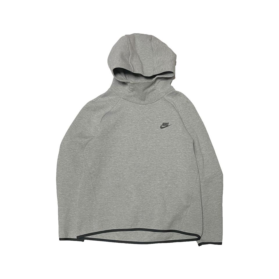 나이키 테크플리스 후드티 그레이