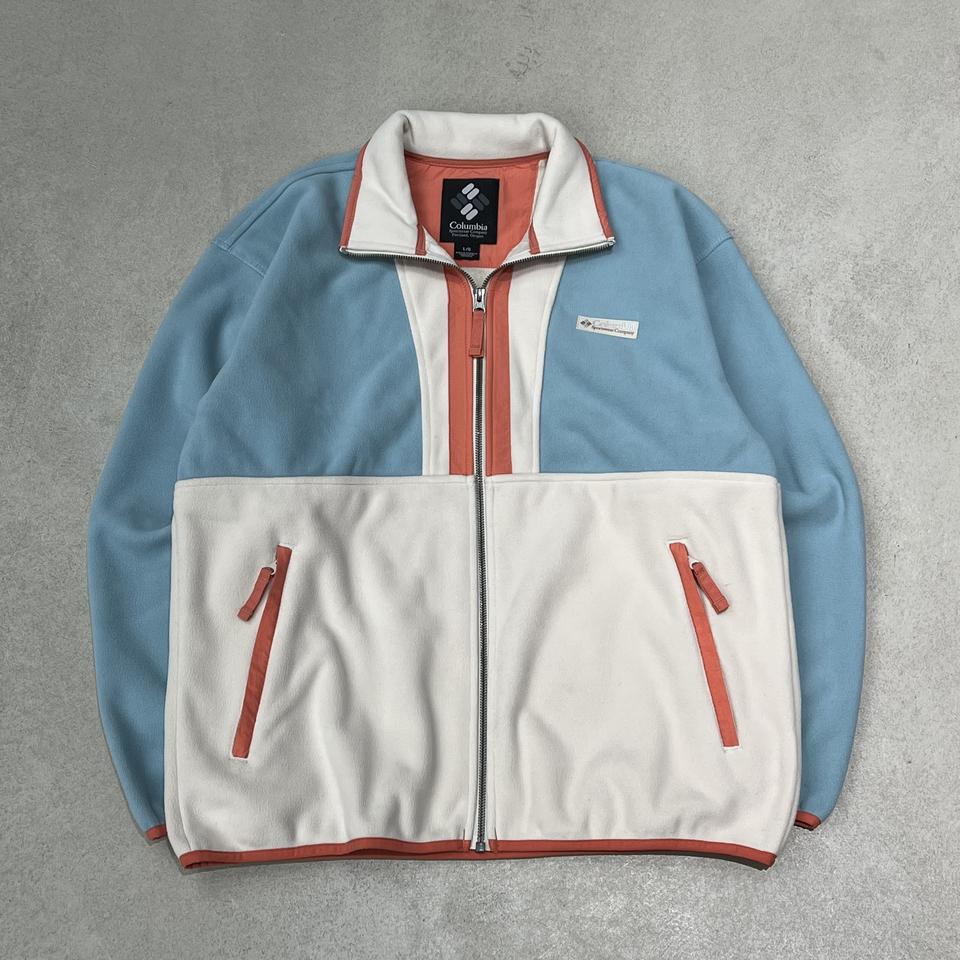 컬럼비아 배색 플리스집업 s09888
