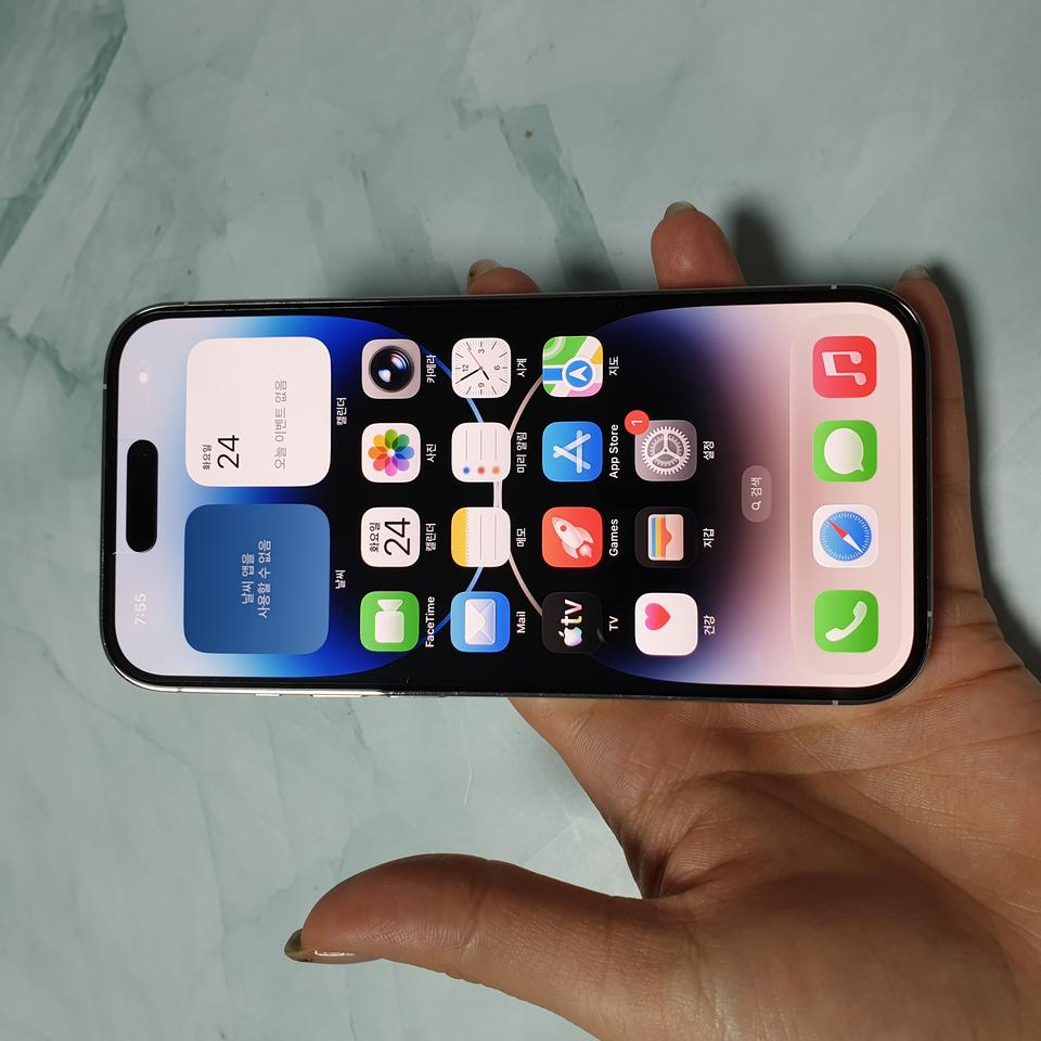 아이폰14프로 실버 512G 저렴히 판매합니다