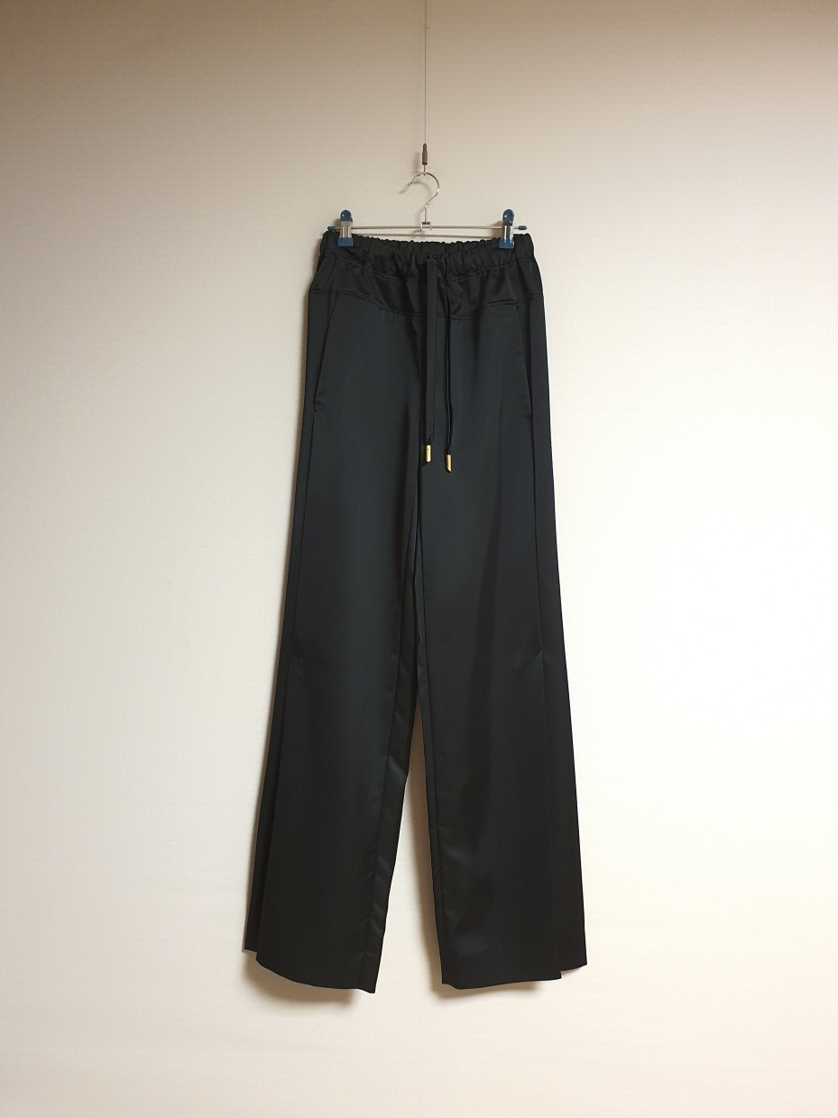 한섬 세드릭 찰리어 새틴 와이드 팬츠 44 CEDRIC CHARLIER 