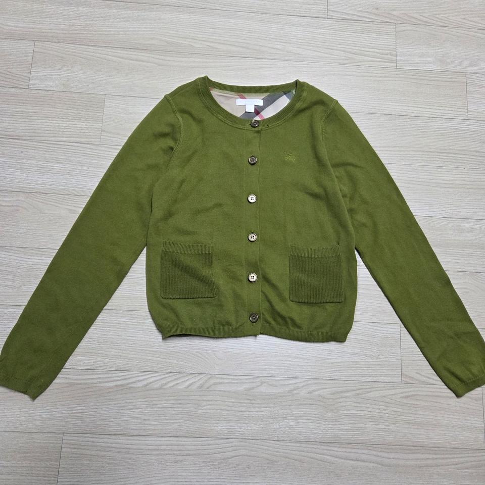 버버리 아동 가디건