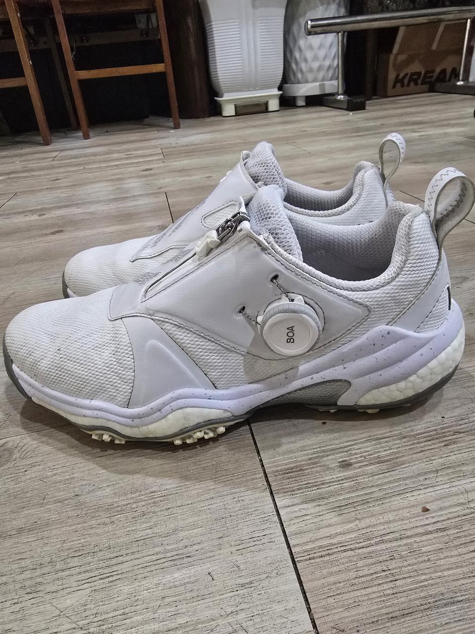 아디다스 골프 코드케이오스 스파이크리스 보아골프화 245mm